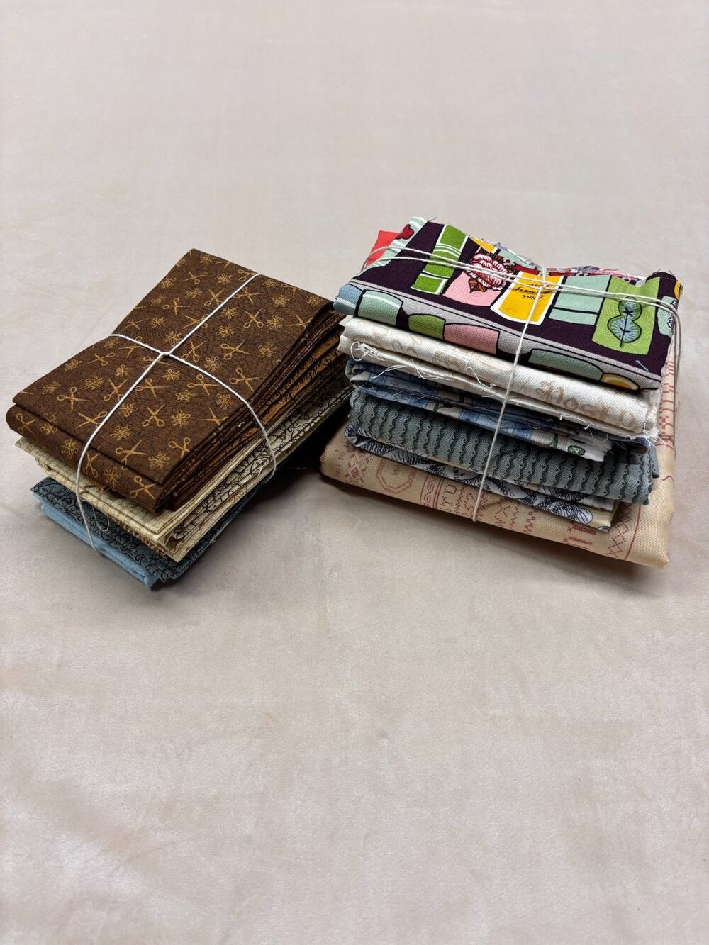 Quilting Fabric Bundle Kaffe Fassett Vintage Notions Sewing Theme Craft Lot